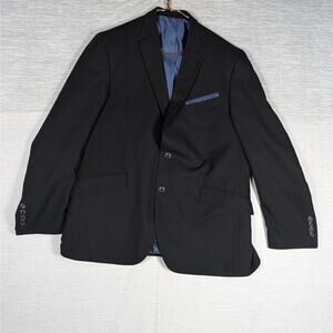 Billy London Suit Jacket Mens Size 42S Black Blazer
